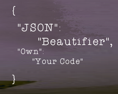 json beautifier